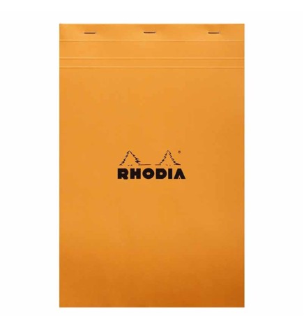 BL.Rhodia ORANGE N19 21x31,8cm Quad