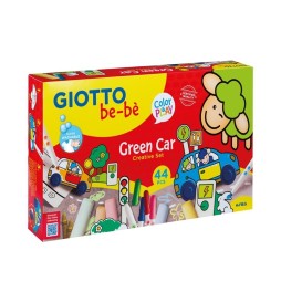 Giotto be-bè green car creative set