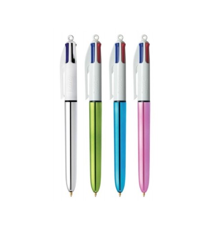 PENNA 4 COLORI SHINE GOLD BIC