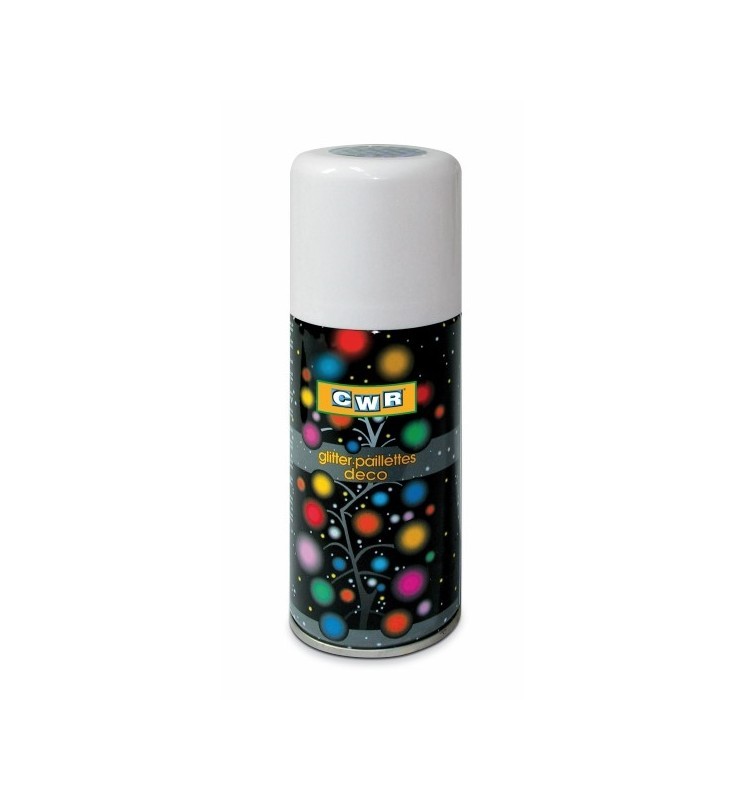 GLITTER SPRAY ML.100 - ARGENTO