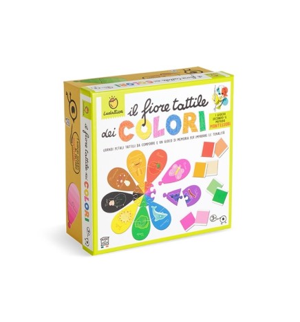 GIOCHI MONTESSORI-Il fiore tattile