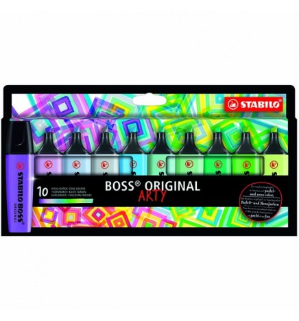 EVIDENZIATORE STABILO BOSS ARTY 10p