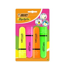 EVIDENZIATORE NEON BIC A 4 Pz