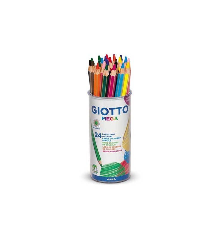 PASTELLI GIOTTO MEGA DA 24 BARATTOL