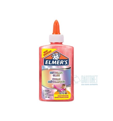 ELMERS COLLA ROSA METALLIZZATO ml.1