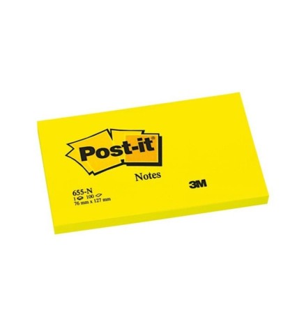 POST-IT 76X127 PZ.12 NEON