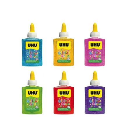 UHU COLLA GLITTER  BOTTLE 88,5 ml