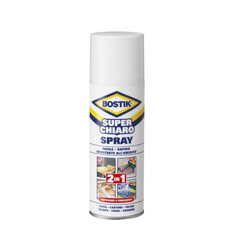 COLLA SPRAY BOSTIK 500ML SUPERCHIAR