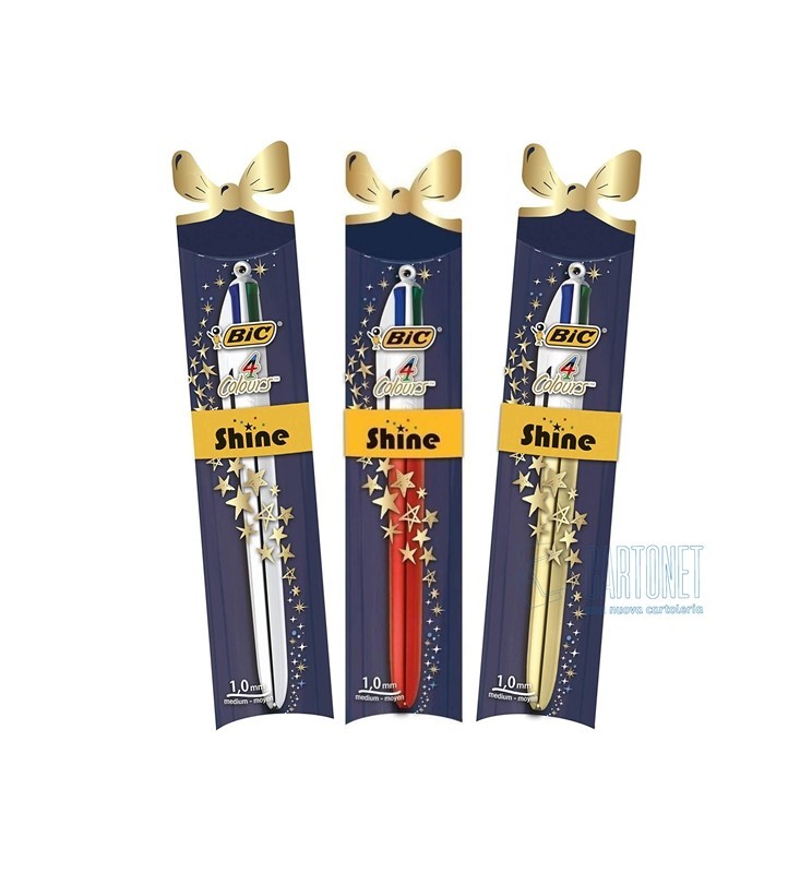 PENNA 4COLORI SHINE GIFT BIC