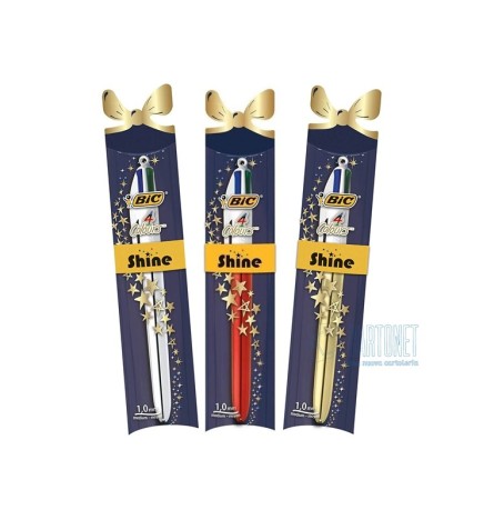 PENNA 4COLORI SHINE GIFT BIC