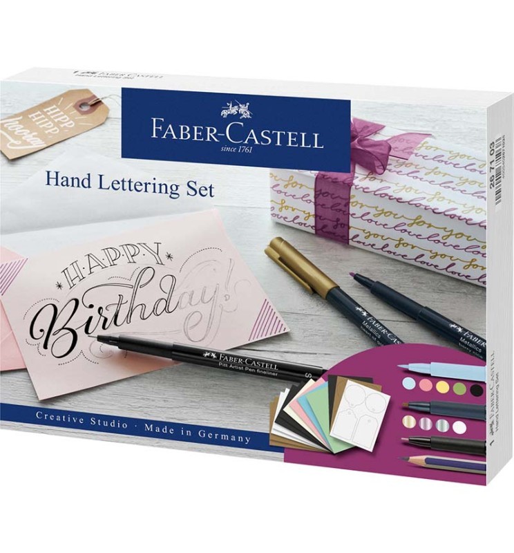 SET HAND LETTERING 12pz SET CREATI