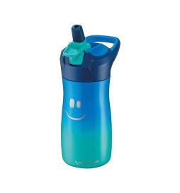 BORRACCIA ACCIAIO INOX 430 ML BLU