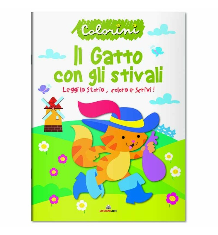 COLORINI Il Gatto Con Gli Stivali