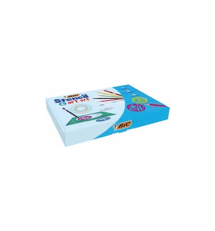 BIC STENCIL e ART SET