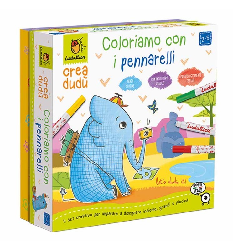 CREA DUDU - COLORIAMO CON I PENNARE