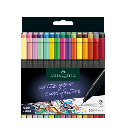 PENNA GRIP FINEPEN 0,4 30 COLORI FA