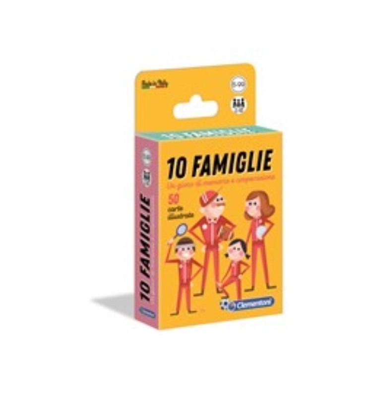 CARTE 10 FAMIGLIE