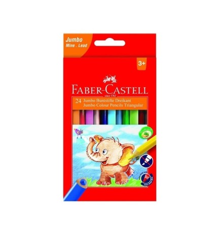 PASTELLONI MAXI jumbo da 24 FABER