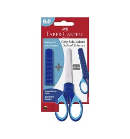 Forbice scuola Grip blu Faber