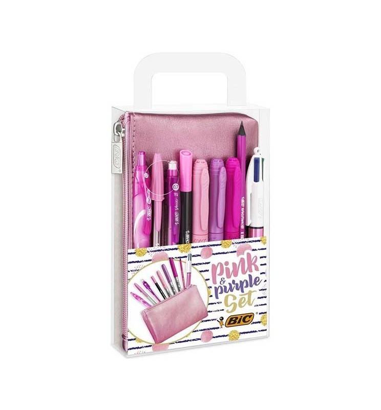 SET PINK e PURPLE BIC