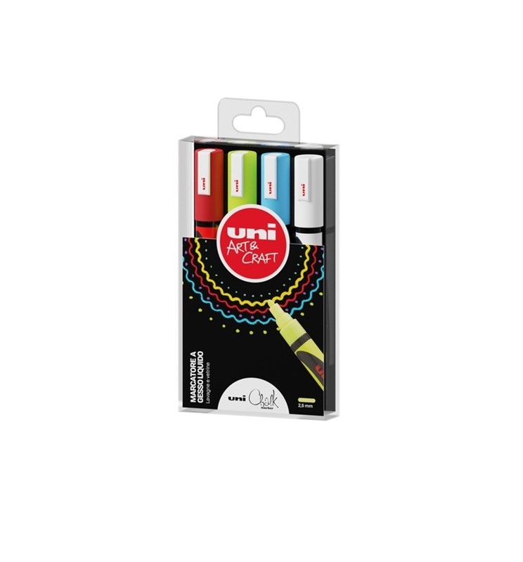 MARKER UNIPOSCA MEDIO 4pz UNI MITSU