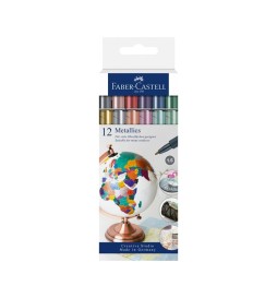 Marker Metallics a 12 Faber-Castell