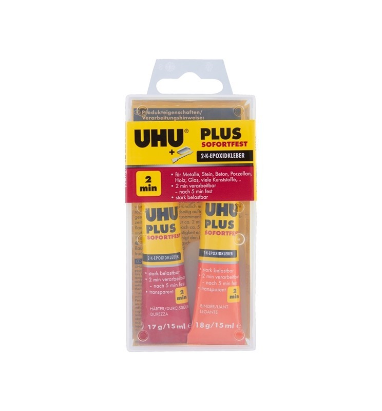 UHU Plus 2 Minuti blister 30ml