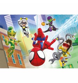 PUZZLE SPIDEY AND FRIENDS 2x60pz