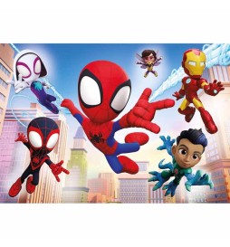 PUZZLE SPIDEY AND FRIENDS 2x60pz