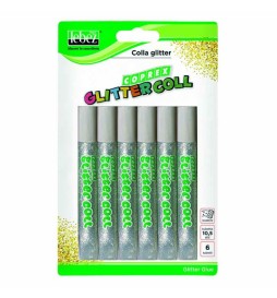 COLLA GLITTER ML.10 BLISTER PZ.6