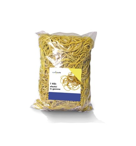 ELASTICI GOMMA GIALLA 1KG