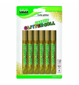 COLLA GLITTER ML.10 BLISTER PZ.6