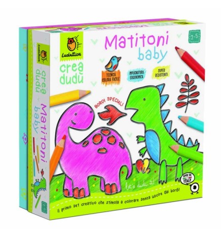 CREA DUDU - MATITONI BABY coloriamo