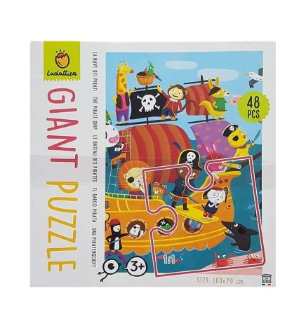 GIANT PUZZLE 48 PCS La nave dei pir