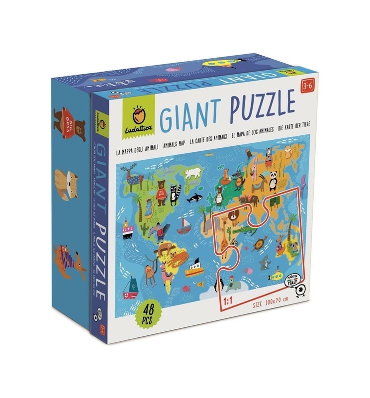 LUDATTICA GIANT PUZZLE 48 PCS La ma