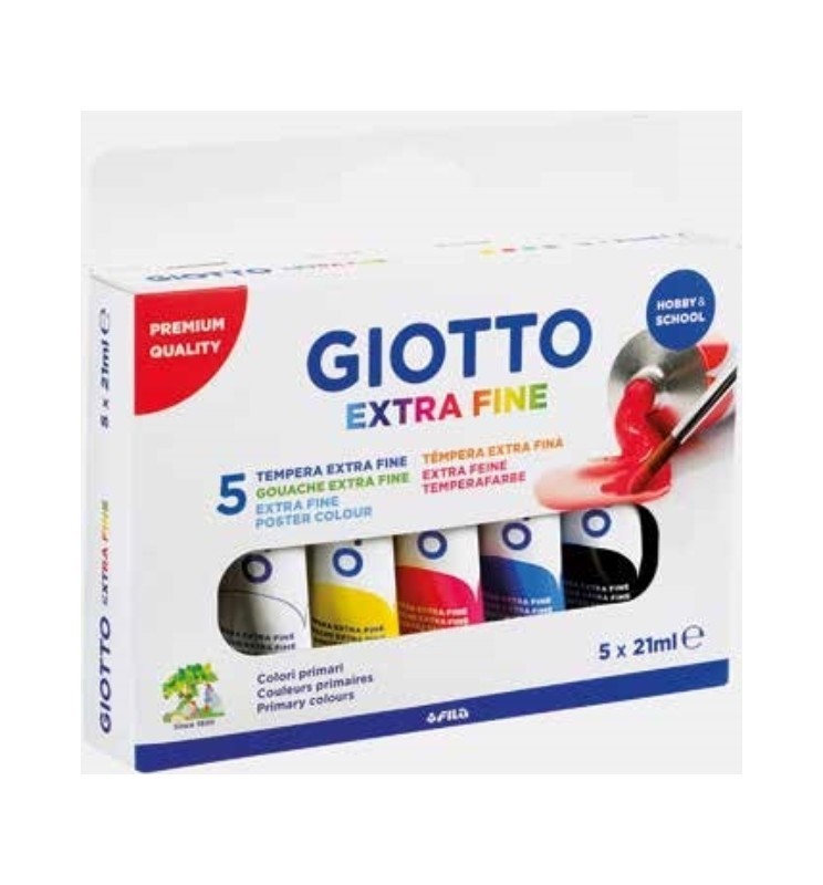 TEMPERA T.7BOX 5 GIOTTO CF CARTONE