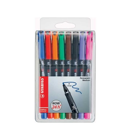 MARKER OHPEN 8pz ASS STABILO